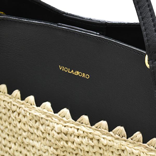 ヴィオラドーロSANDRO イタリアンラフィアかごバッグ セール/20%OFF】VIOLAd'ORO ヴィオラドーロ 