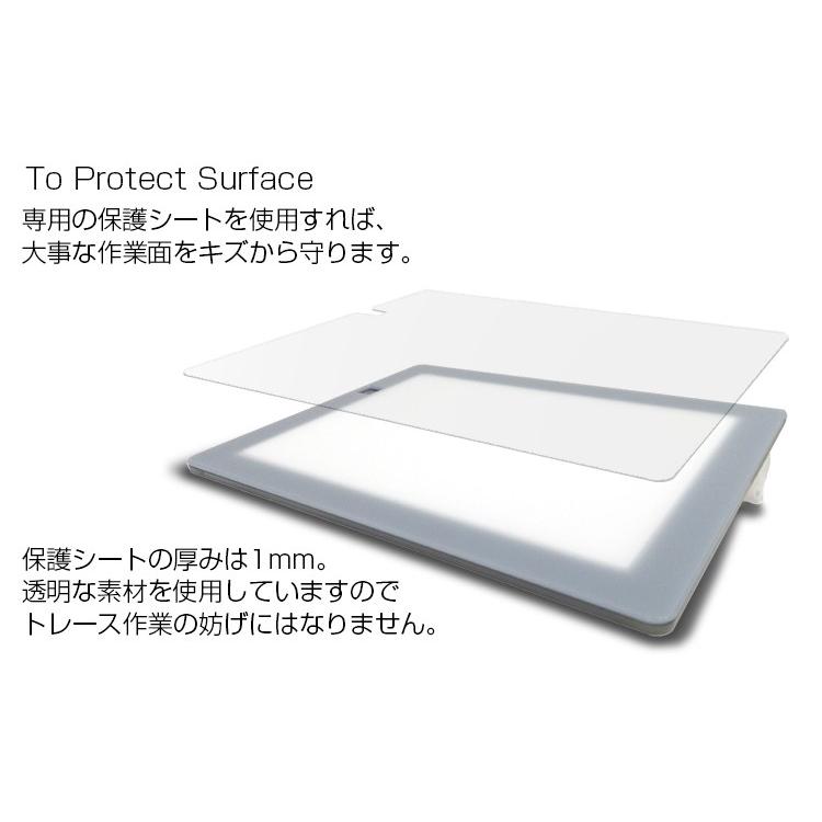送料無料 Led トレース台 薄型 A3 400 01 調光 トレス台 トレスボックス ライトボックス 製図 写経 書道 B4 A3 画板 マンガ 保護シート付 ライトテーブル A3 400 01 トライテック通販部 Yahoo 店 通販 Yahoo ショッピング