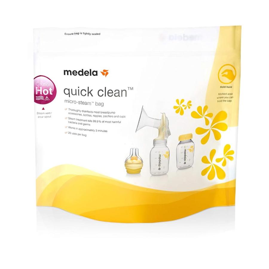 （訳あり特価）メデラ（medela） 電子レンジ除菌バッグ（5パック） クイッククリーン スチームバッグ  Quick Clean の商品画像