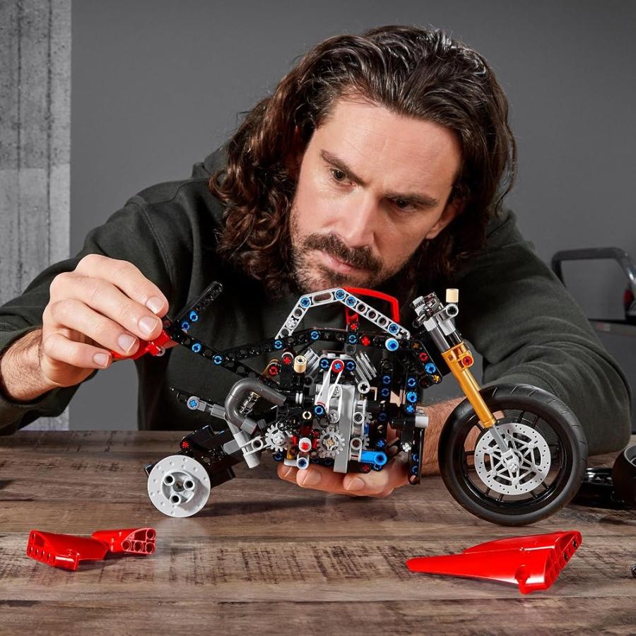 レゴ(LEGO) テクニック ドゥカティ パニガーレ V4 R 42107 おもちゃ ブロック プレゼント バイク STEM 知育 男の子 10歳以上_2