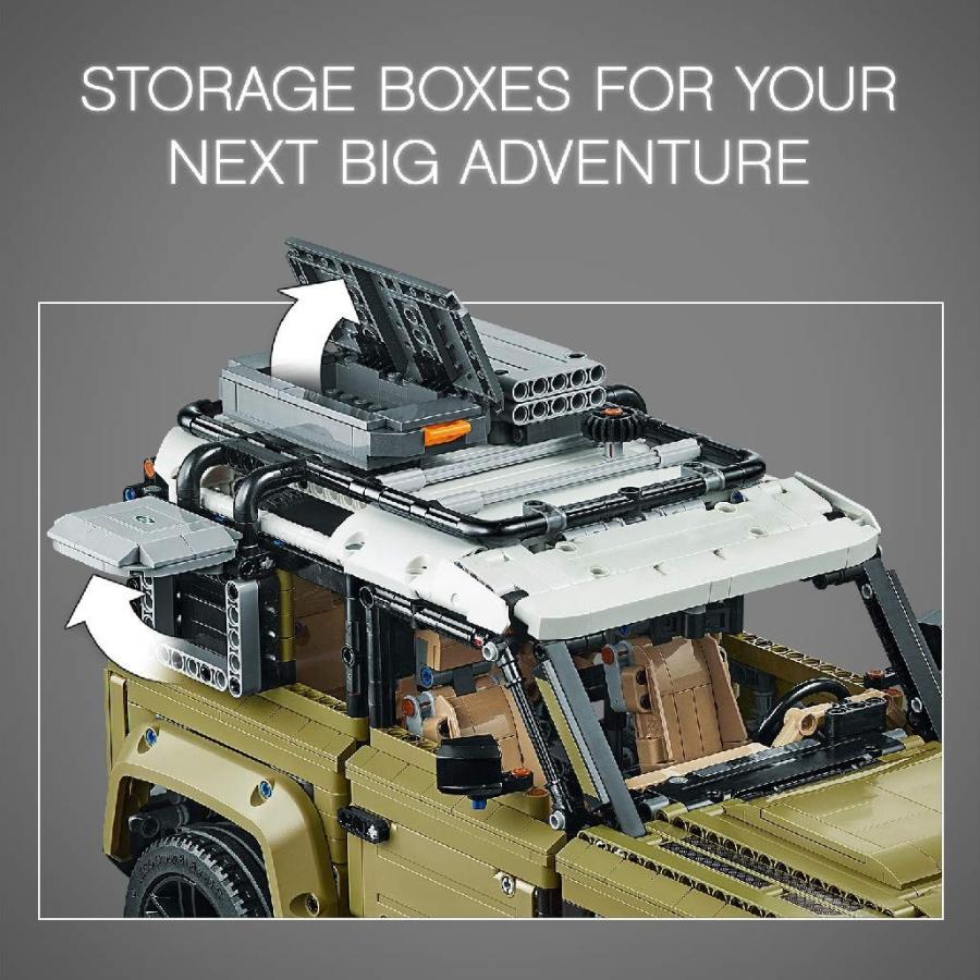 レゴ(leg0) テクニック ランドローバー・ディフェンダー 42110 ゲーム おもちゃ