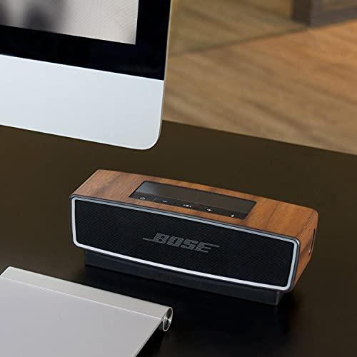 BOSE SoundLink Mini II 木製カバー付 美品 Balolo Bose SoundLink Mini I＆II専用 ウォルナットウッド 木製カバー