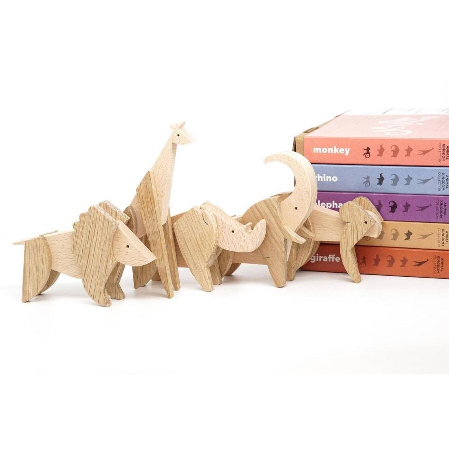 ESNAF マグネット積み木 どうぶつ王国