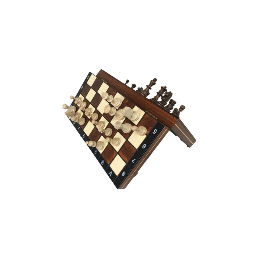Wegiel 木製 マグネット式 チェスセット Chess Board Set MAGNETIC
