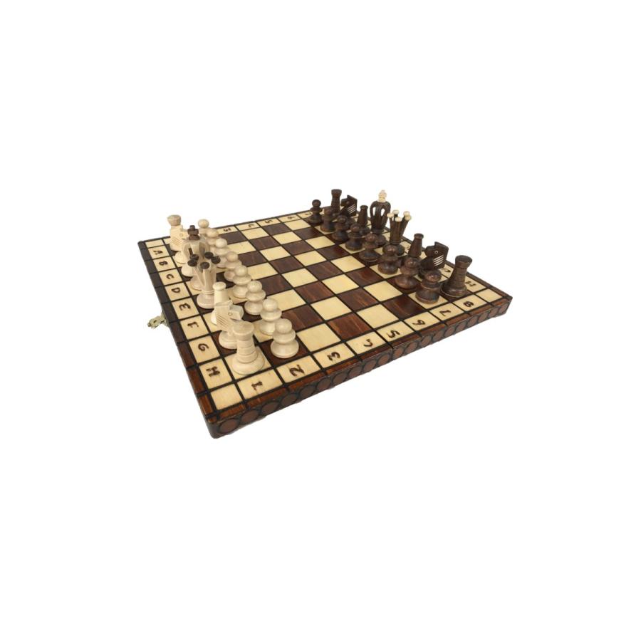 Wegiel 木製 チェスセット Chess Board Set ROYAL 30 （ロイヤル30） チェス盤 ポーランド 正規品
