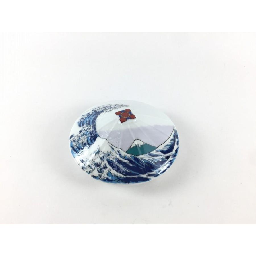 白化粧桃組皿(浅野陽）未使用 新品同様 京焼・清水焼 湯さまし S0833 白磁金銀彩七宝紋 洸春窯／高島