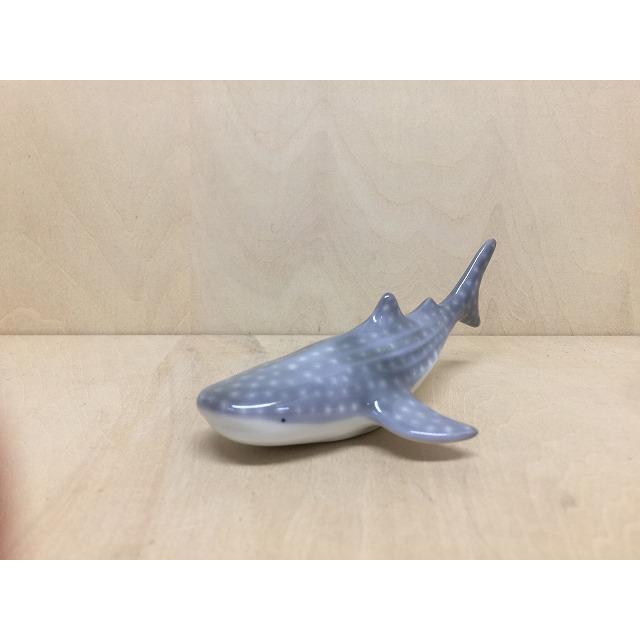 有田焼 北川美宣窯 ジンベエ鮫 磁器 置物 10cm 置き物 飾り 小物 箸