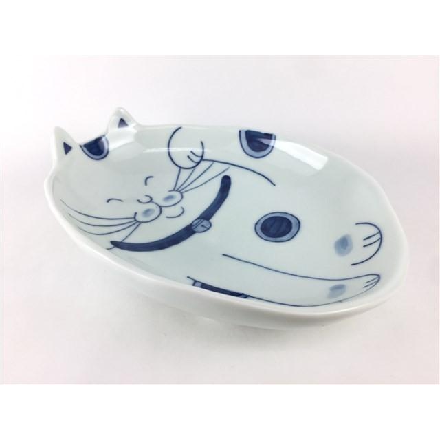 有田焼/ねむり猫 有田焼 抗菌 排水口カバー ねこ 可愛い 留守番 眠り猫 衛生的