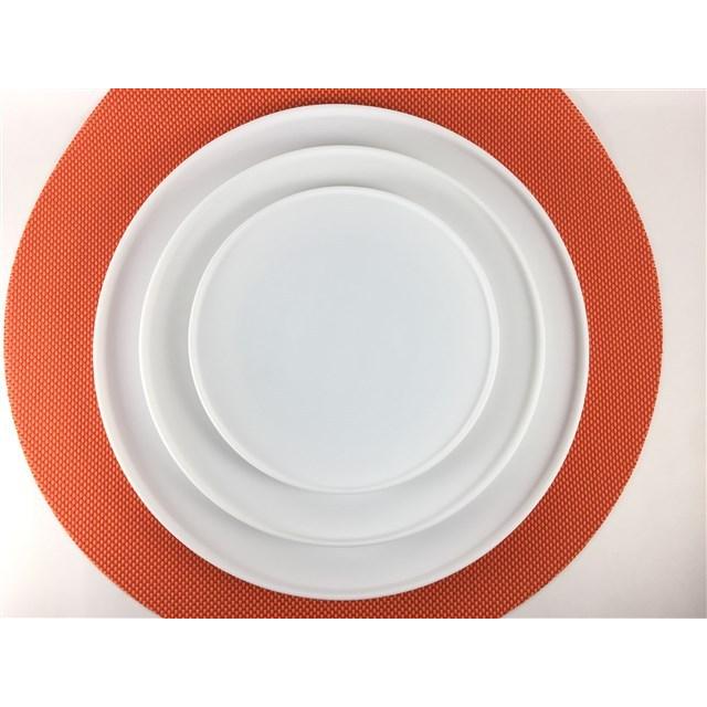 有田焼 やま平窯 frame21cmプレート 白 中皿 21cm 白色 : 有田焼のお店 