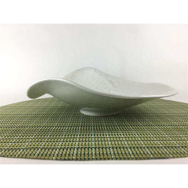 有田焼 吉右衛門窯 21cmカービー鉢 (金彩 / 白銀彩)【中鉢 21cm 金色