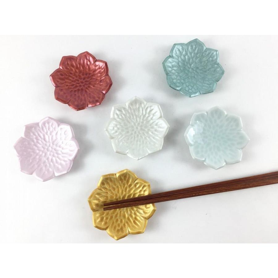黄銅桔梗花形菓子器