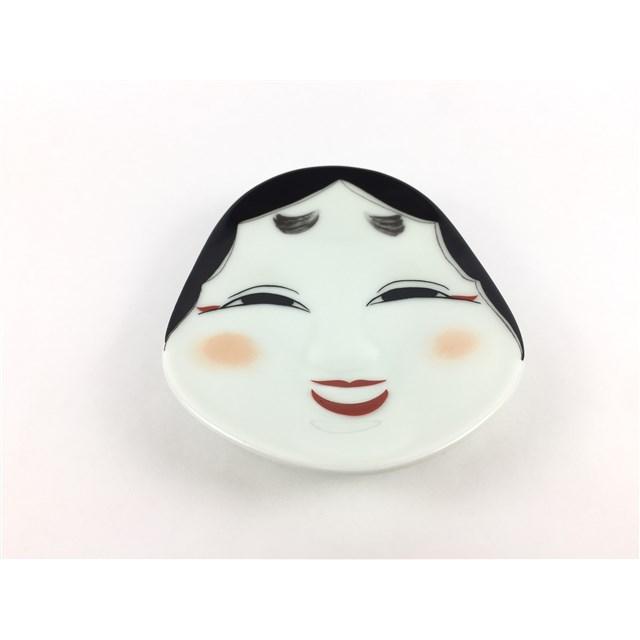 有田焼 幸楽窯 銘々皿(おふくさん / 泣いた赤鬼)【皿 10cm 有田焼 幸楽窯 銘々皿(おふくさん / 泣いた赤鬼)【皿 10cm