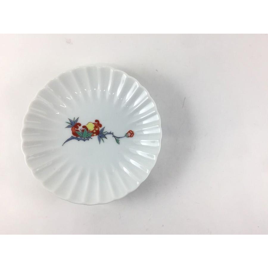 有田焼 伯父山窯 柿右衛門写.菊型小皿 5柄 11cm 皿 小皿 縁起物 業務用