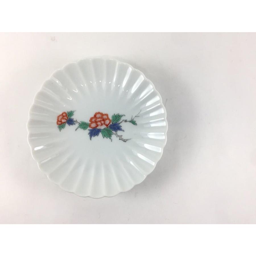 有田焼 伯父山窯 柿右衛門写.菊型小皿 5柄 11cm 皿 小皿 縁起物 業務用