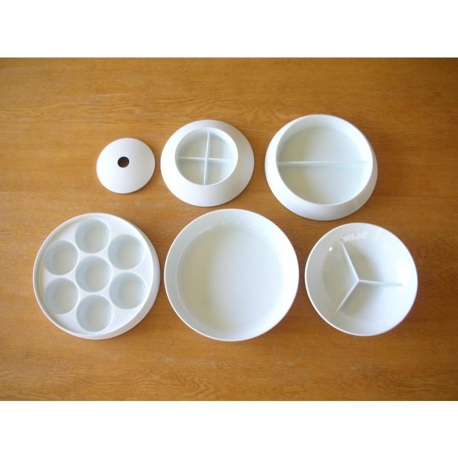 有田焼 李荘窯 玉おせち重 染付花唐草文 珠型五段重 重箱 5段 26cm