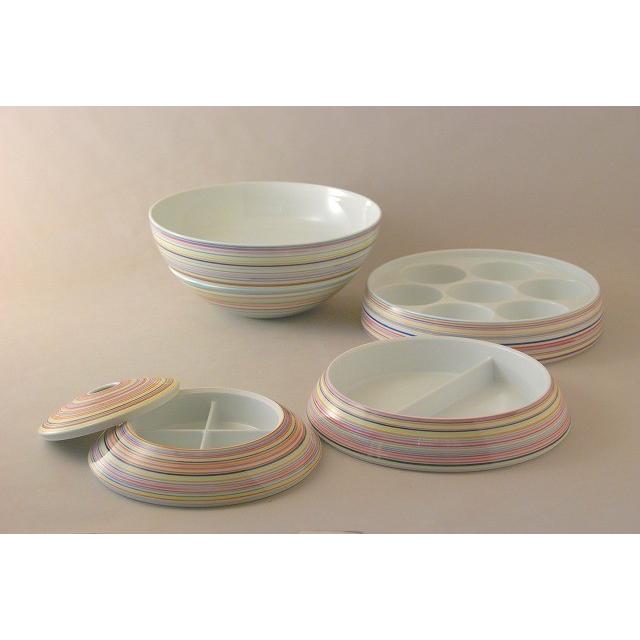 有田焼 李荘窯 玉おせち重 染付花唐草文 珠型五段重 重箱 5段 26cm