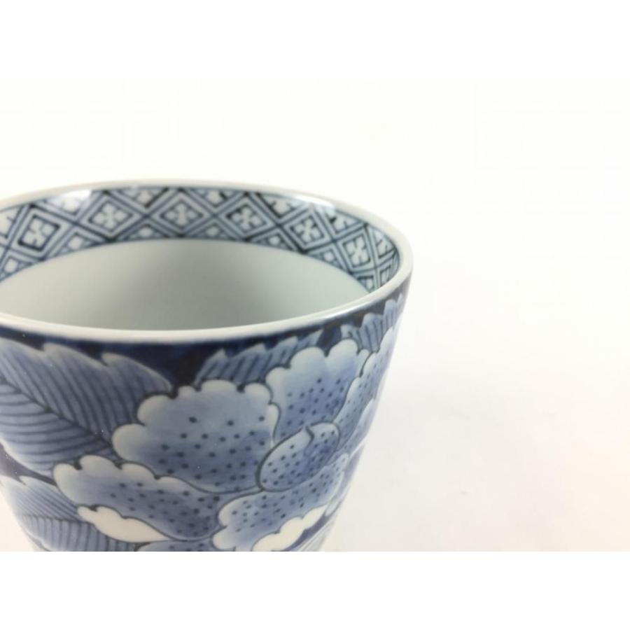有田焼 李荘窯 蕎麦猪口(8.5cm) 牡丹花文 【そば猪口 そばちょこ ソバチョコ つゆ入れ つゆ鉢 素麺 そうめん 蕎麦 小鉢 カップ コップ】の画像