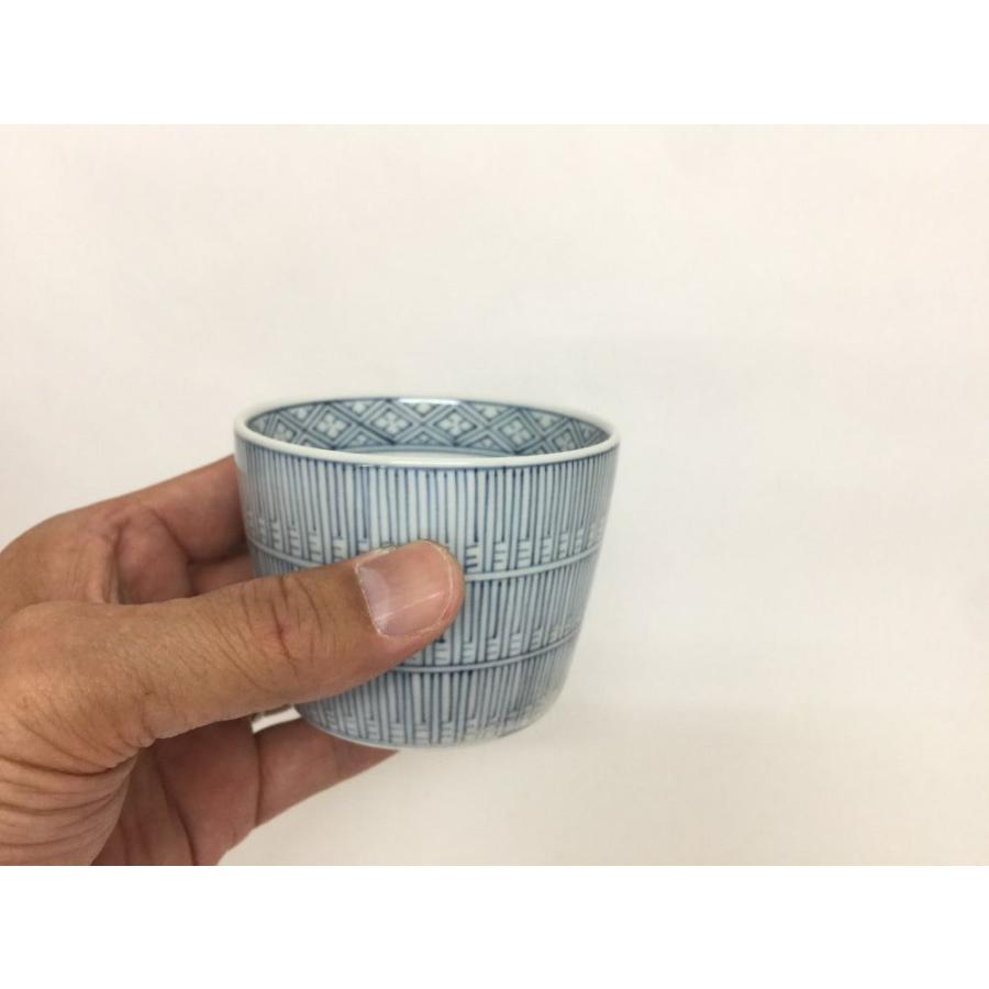 有田焼 李荘窯 蕎麦猪口(8.5cm) 暦紋【そば猪口 そばちょこ ソバチョコ つゆ入れ つゆ鉢 素麺 そうめん 蕎麦 小鉢 カップ コップ】の画像