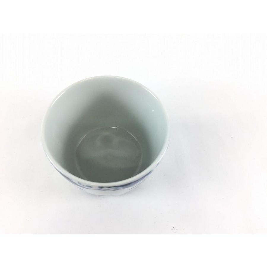 有田焼 李荘窯 蕎麦猪口(大)(8.5cm) 雲松林文【そば猪口 そばちょこ