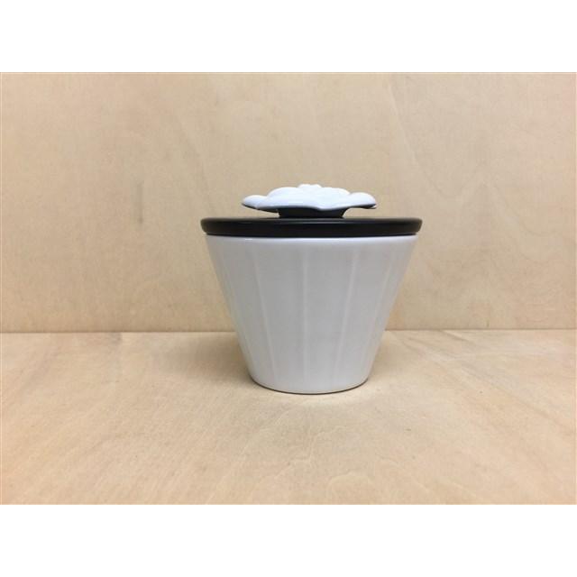 波佐見焼 丹心窯 80アミューズカップ.カメリア(黒 /青磁) 【磁器 黒色
