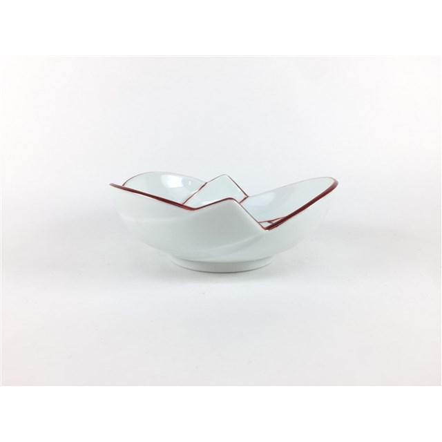有田焼 田清窯 結び 小鉢(赤線 / 青線)【赤線むすび小中付 12cm 小鉢