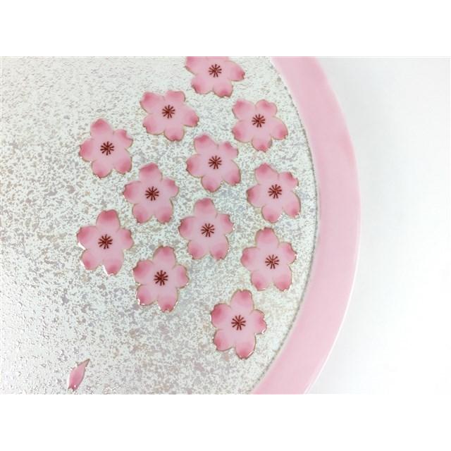 有田焼花柄陶器皿 直径約30cm 2枚
