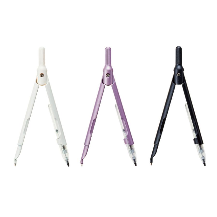 コンパス 回しやすいコンパス クツワ 鉛筆用 文具 文房具 小学生 鉛筆 製図 コンパクト の商品画像