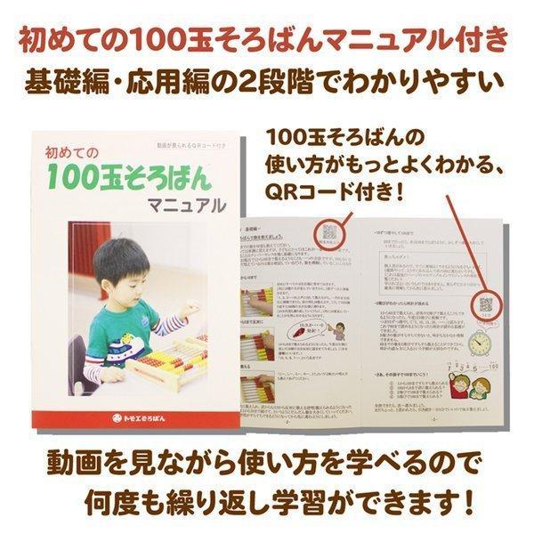 トモエそろばん 100玉そろばん＋算数大すきドリル セット Abacus100