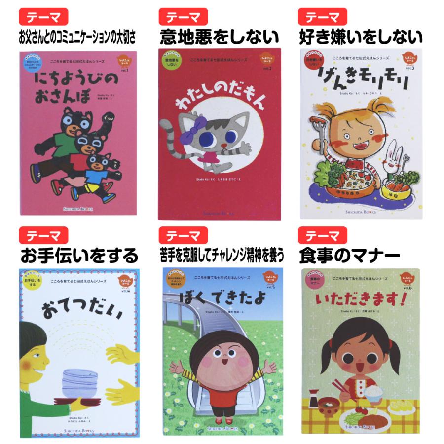 七田式 絵本 2歳 3歳 七田式 こころを育てる しつけ絵本 絵本