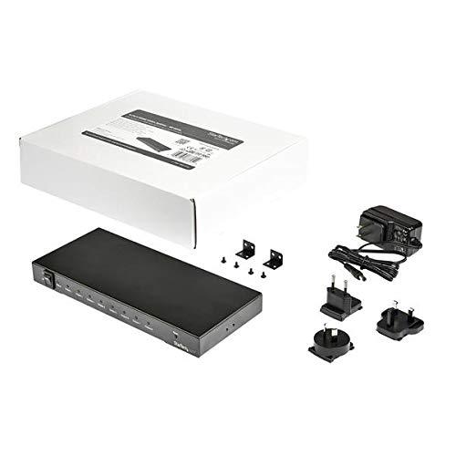 StarTech.com 8出力対応 4K HDMIスプリッター HDMI分配器(1入力8出力