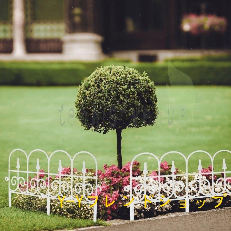 ガーデニング フェンス ガーデンフェンス プラスチック 白 柵 花壇 ヨーロッパスタイル Yyfba3 Y Yフレンドショップ 通販 Yahoo ショッピング