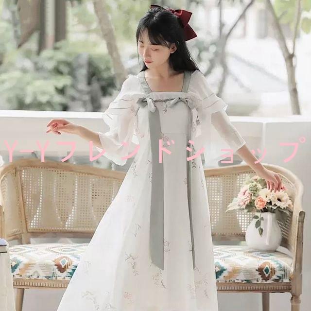 本物品質の ロリータ 中華ロリィタ 夢かわ 透明感 儚げ 個性派 ロマンティック お茶会 イベント 撮影会 ロリータファッション チャイナ服風 ワンピース サイズ M Binghamtonhots Com