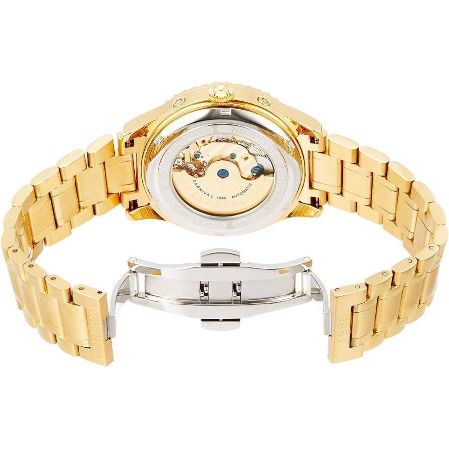 CARNIVAL (カーニバル) 8731G メンズ アナログ機械式 腕時計 ダイヤ