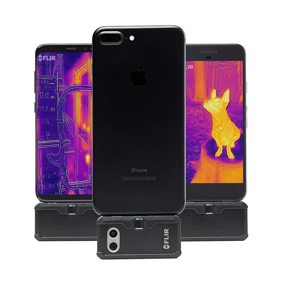 美品-FLIR ONE PRO iPhone iPad用 赤外線サーモグラフィ FLIR ONE PRO iPhone/iPad対応 スマホ赤外線サーモグラフィー
