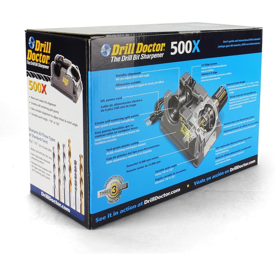 Drill Doctor ドリルドクター DD500X 500x ドリルビット 研磨機 Bit Sharpener Professional