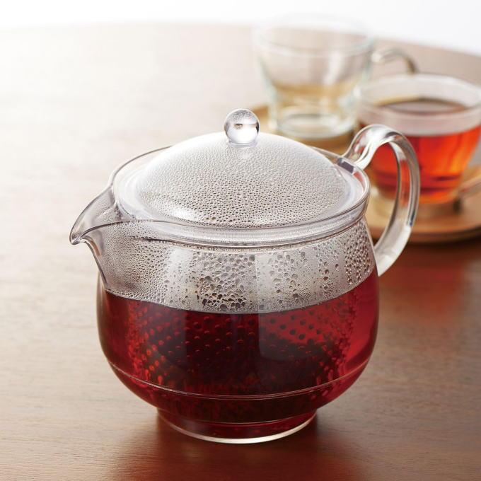 クリアティーポット ストレーナー 急須 日本製 730ml 大容量 お茶 紅茶