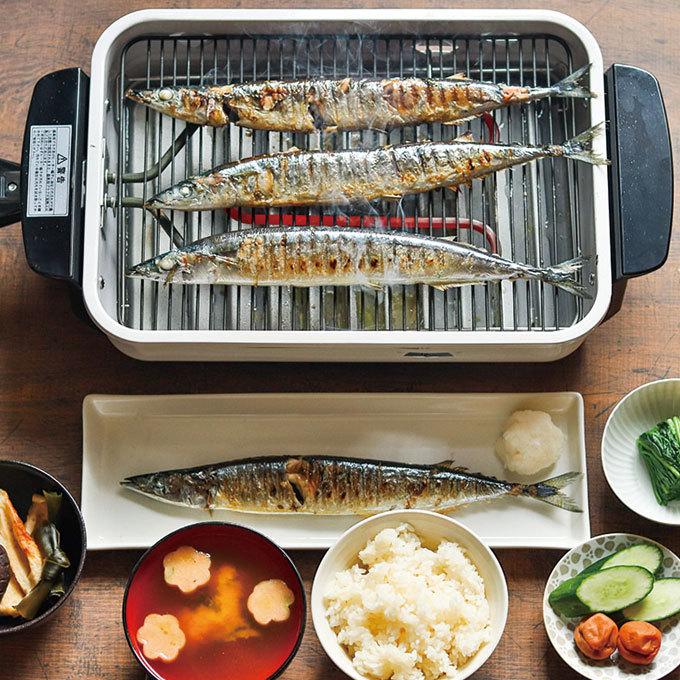 アミアミ味一2 KS-2741 日本製 ロースター フィッシュロースター 消煙