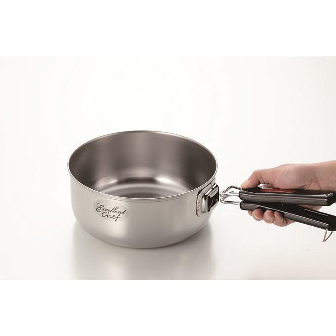 鍋 取っ手が取れる 着脱式 16cm 18cm 20cm セット IH対応 ガス火 鍋 取っ手が取れる 着脱式 16cm 18cm 20cm セット IH対応 ガス火