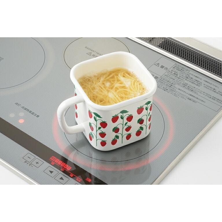 Plune.（プルーン） ホーロー保存容器 豊琺瑯 マルチスクエアポット