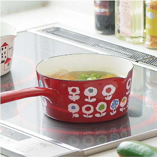 Plune.（プルーン） ミルクパン 片手鍋 15cm Plune. ホーローミルク