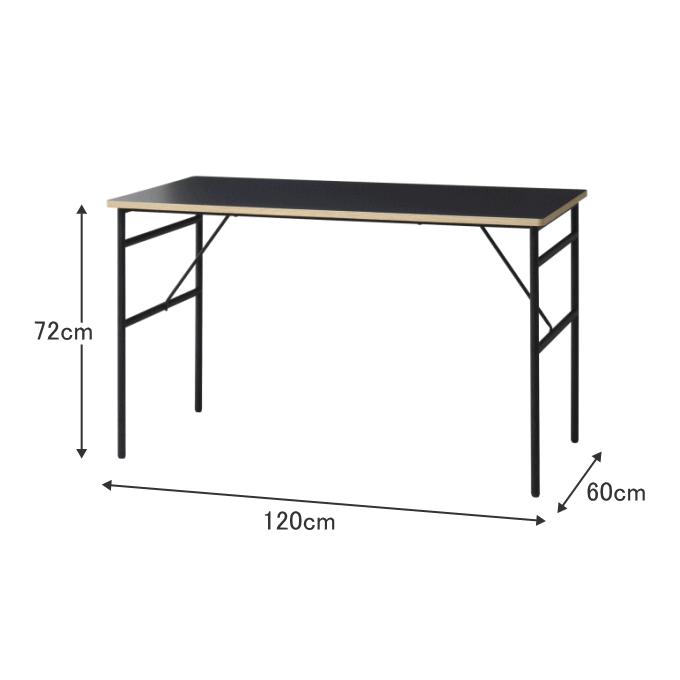 ダイニングテーブル 作業台 幅120 奥行60 STU-T120 I字 おしゃれ テレワーク ハイテーブル ワークテーブル 省スペース I字型 高さ72センチ 一人暮らし 組み立て｜y01-livinza｜06