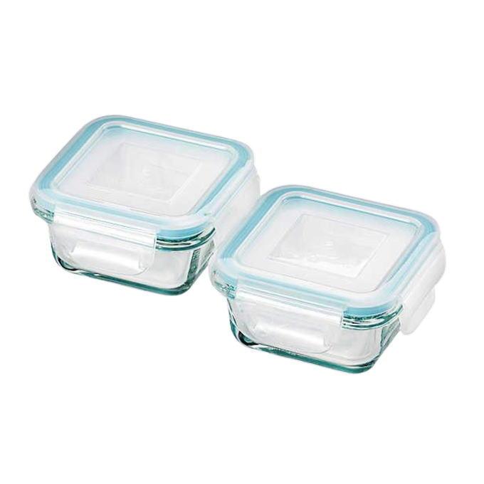 保存容器 角型 140ml 2個 セット 耐熱ガラス 電子レンジ 保存容器 角型 140ml 2個 セット 耐熱ガラス 電子レンジ