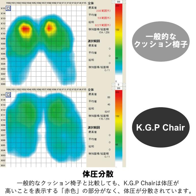 椅子 クッション 腰痛 低反発 背もたれ チェア チェアー イス クッション ダイニングチェア リビングチェア デスクチェア パソコンチェア 腰痛対策 座椅子 KGP-1｜y01-livinza｜04