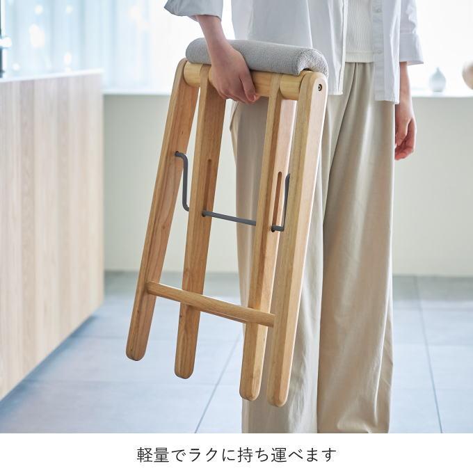 カウンターチェア ハイチェア ホワイト 木製 2脚セット 高さ70cm ハイチェア 折りたたみ 2脚 セット カウンターチェア 白 木製 ハイ