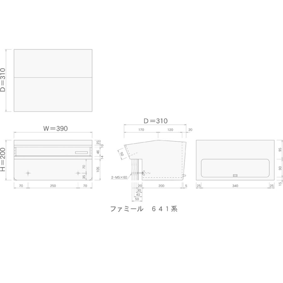 ステンレスポスト おしゃれ 郵便受け フェンス取り付け専用 ステンレスポスト おしゃれ 郵便受け フェンス取り付け専用