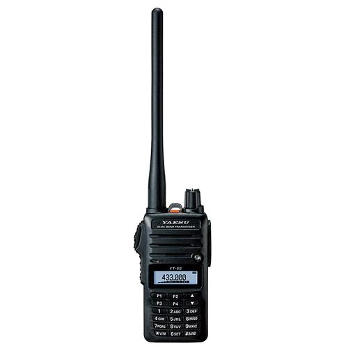YAESU FT-65 144/430MHz デュアルバンドＦＭトランシーバー リチウムイオン電池パック（1950mAh）SBR-25LI 付き | 八重洲無線 | 01