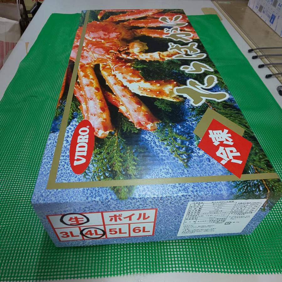 未加熱冷凍 タラバガニ 殻付 5L 2kg 約2肩 化粧箱入り｜かにの専門店