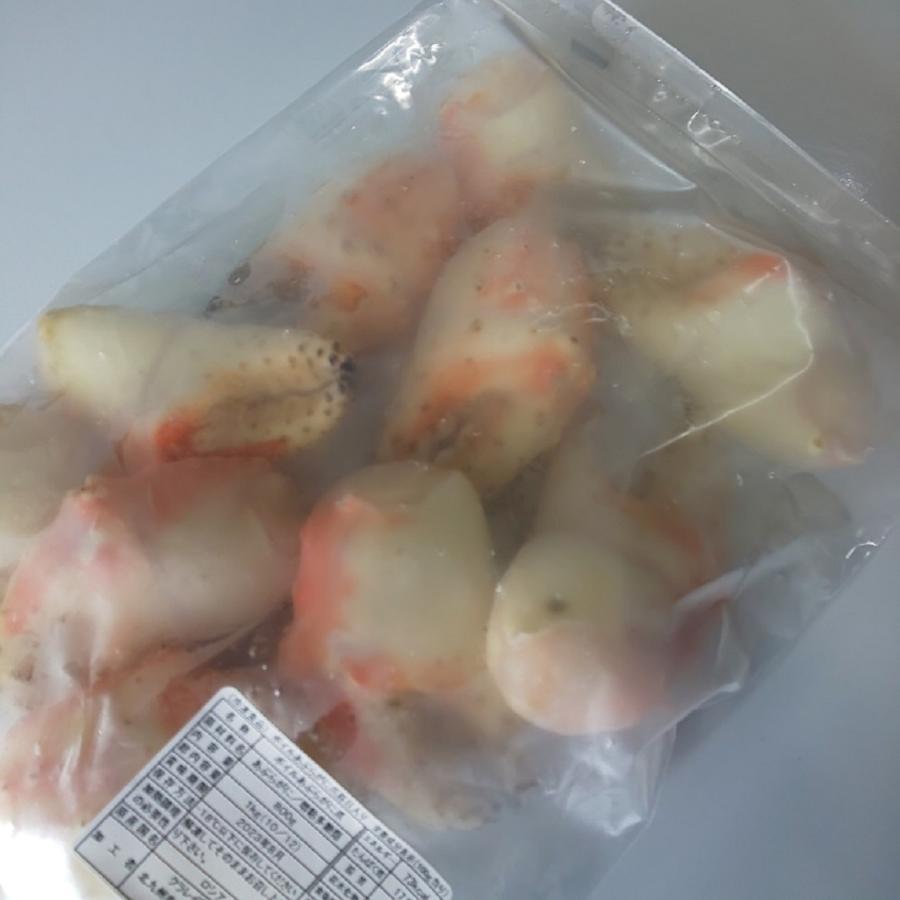 かにの爪 タラバガニ科アブラガニ 爪 1kg サイズ7個から9個 殻付筋目入り ロシア産 |  | 01