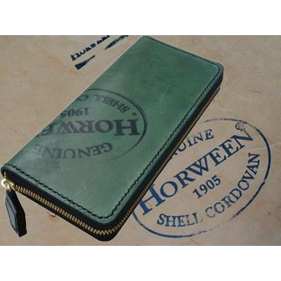 ホーウィンコードバン スタンプラウンドファスナー ホーウィンコードバン スタンプラウンドファスナー