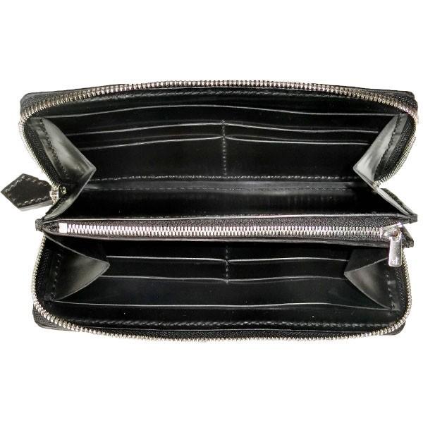 シェルコードバン ラウンドファスナー 長財布/ホーイン社